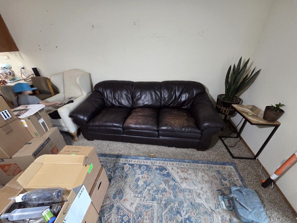 Free Leather Couch
