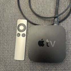 Apple Tv With Remote