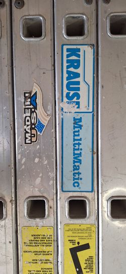 Krause Multimatic 16ft aluminum ladder