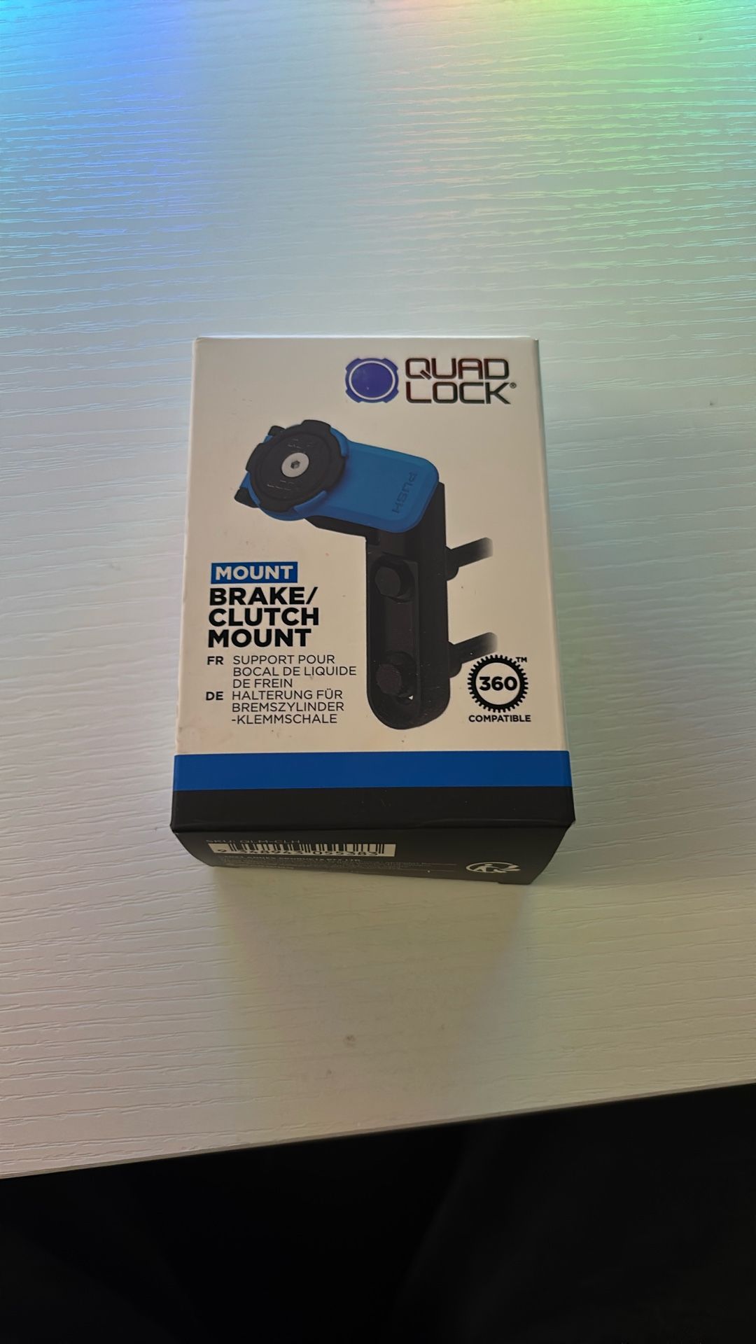 Quad Lock Brake Clutch Motorcycle Mount - Compatible MAG and Original Cases for Motorcycle Phone Mount Holder