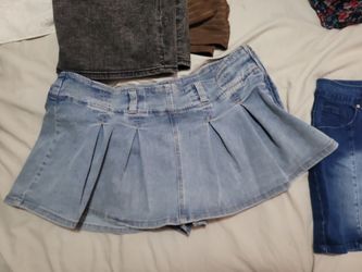 Jean Skirt Size L