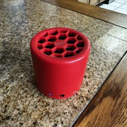 Red 808 Bluetooth Speaker – Loud & Works Great