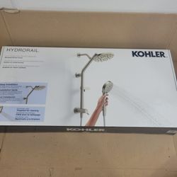 Kohler Hydrorail 3-in-1 Multifunction Showerhead - Brushed Nickel 
