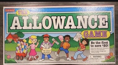 The Allowance Game Board Game $18 Great Condition Except Box. Learning/Math