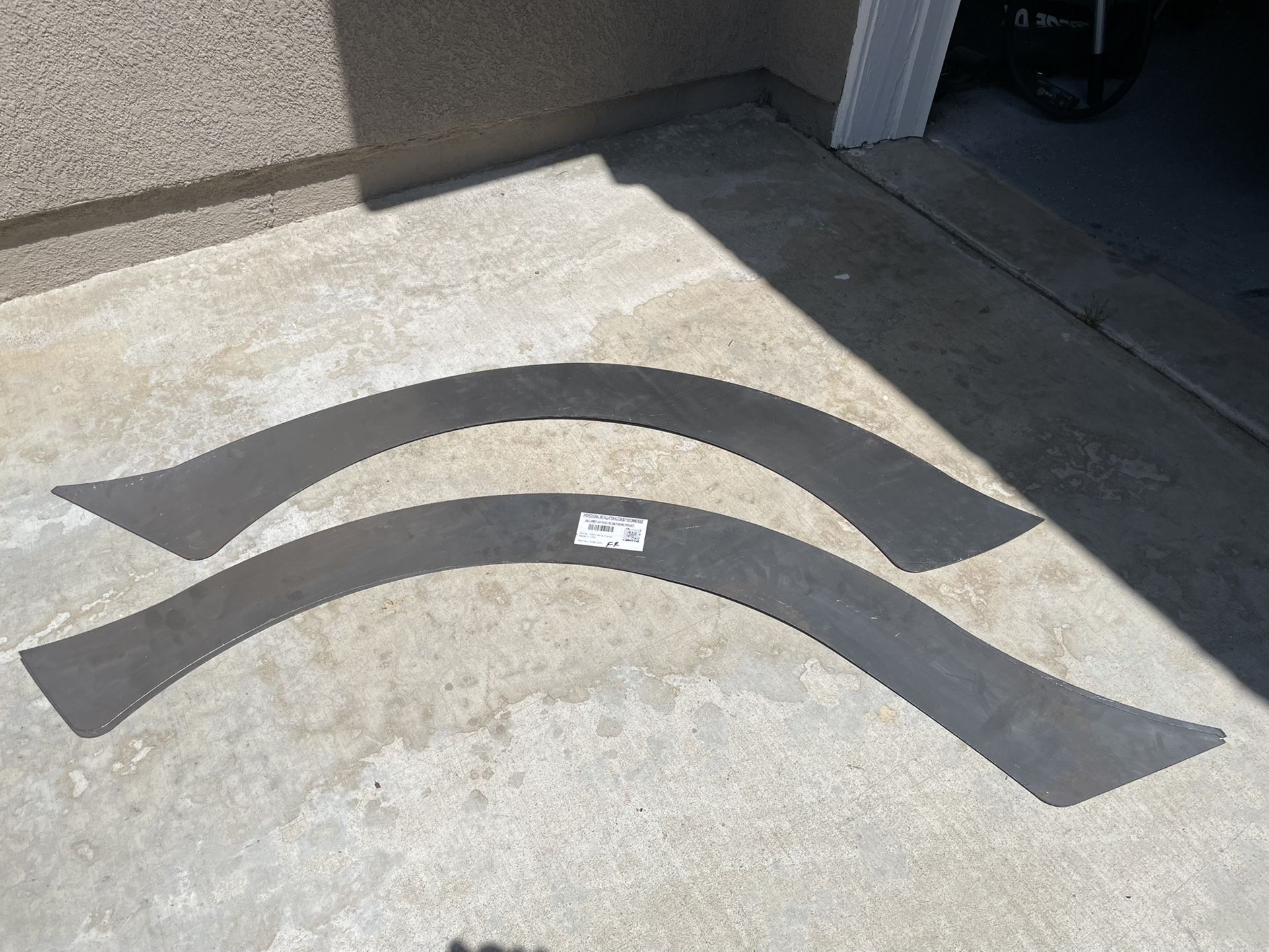 Set of SSWORXS Steel Fender Flares for Nissan/Datsun 240z/260z/280z