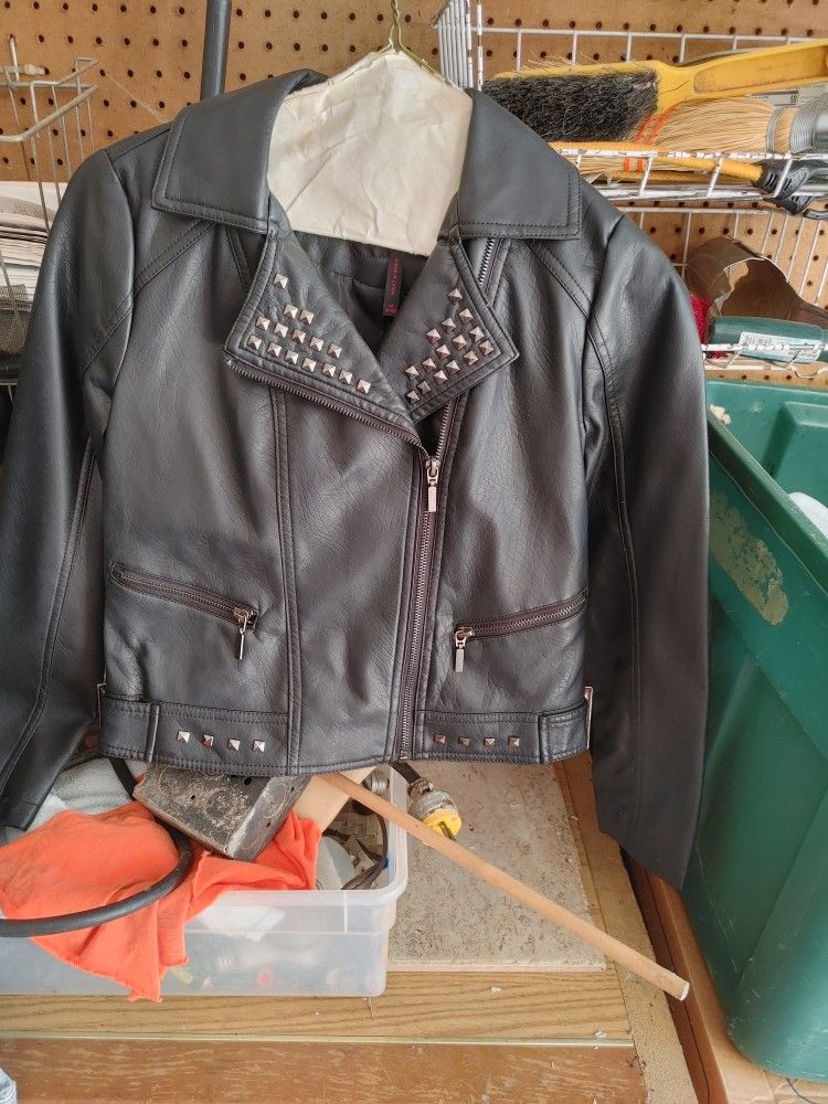 Girls Leather Jacket