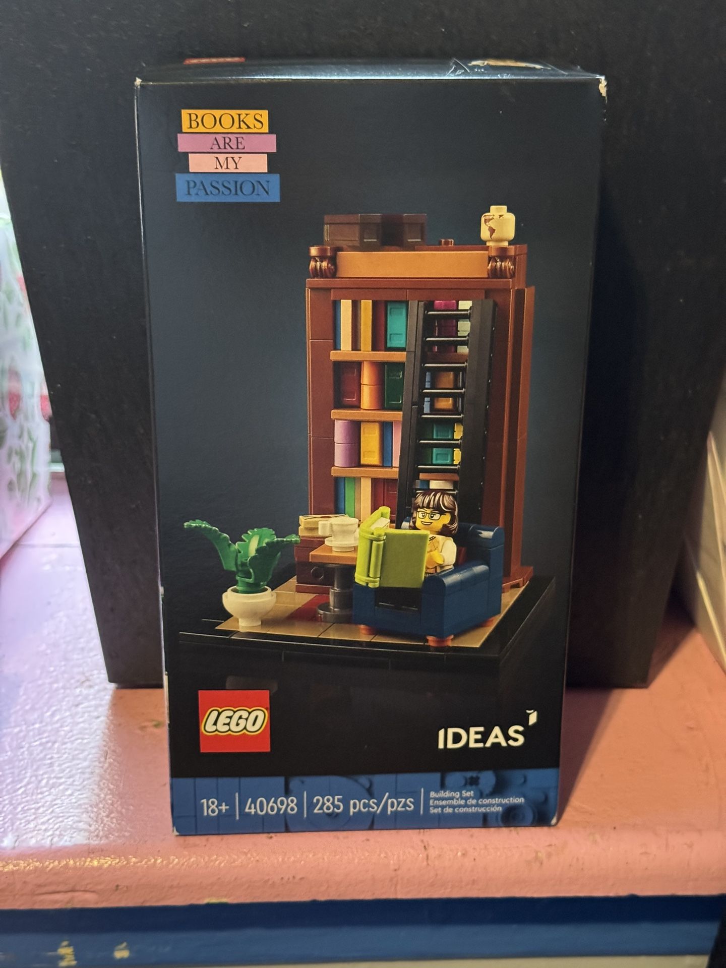 Lego Books Are My Passion Set NIB