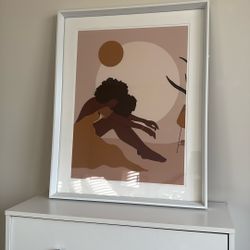 Framed artwork 