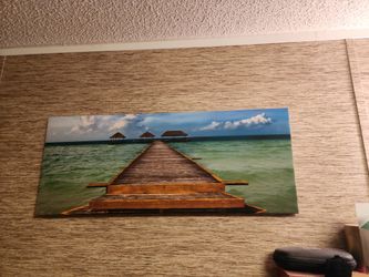 Canvas Art Beach Theme 