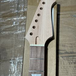 Guitar Neck 22fret 25.5inch Mahogany Nice Inlay Rosewood Fretboard
