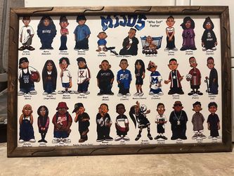Framed art Homies Mijos
