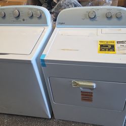 Gas Washer And Dryer Set New