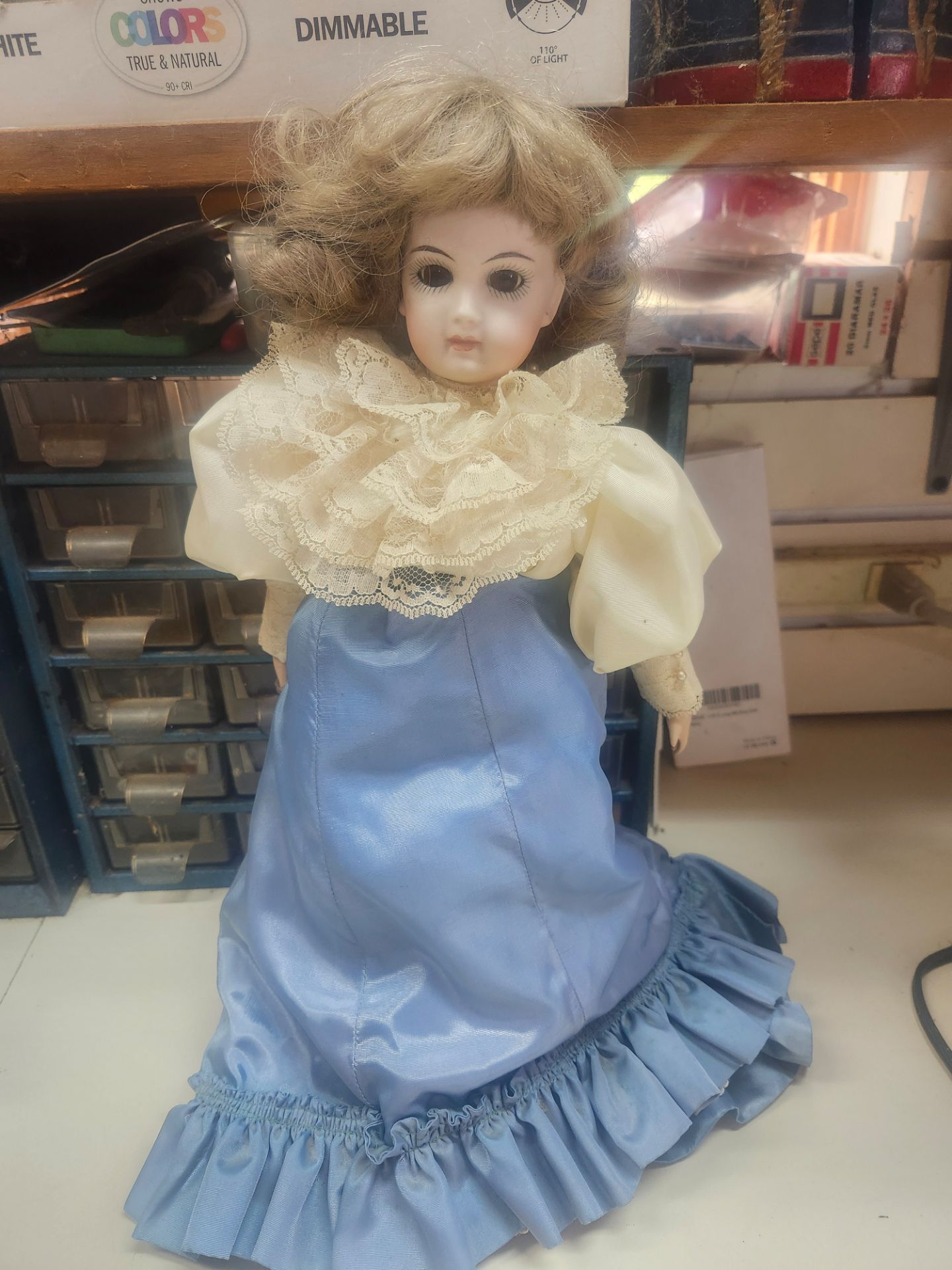 14 inch vintage doll