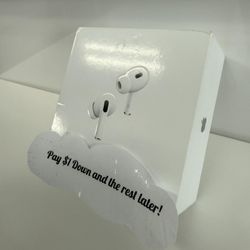 Apple Airpods Pro 2nd Generation Headphones New - Payments Available - Pay $1 Down To take It home