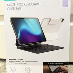 ESR Magnetic Keyboard Case 360 for iPad Air 13” – Open Box, Never Used