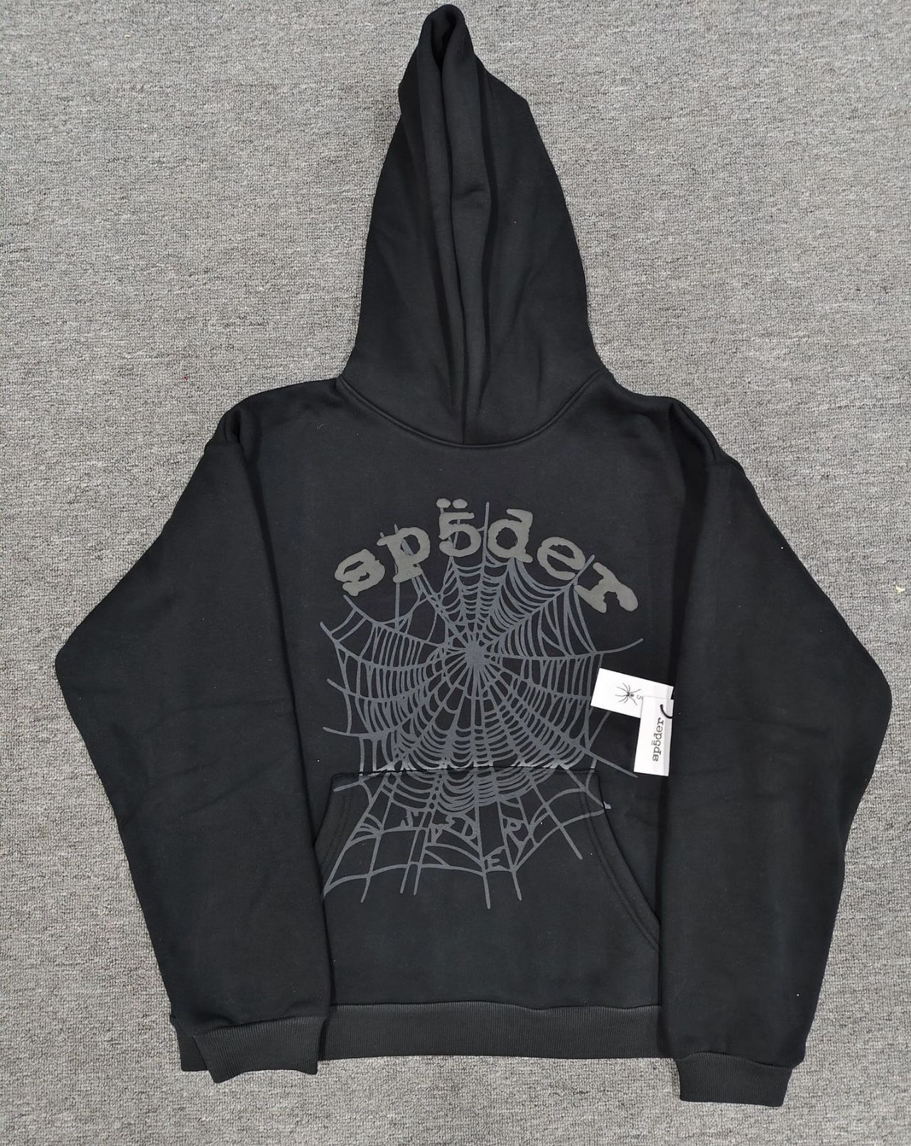 Black SP5DER Hoodie 