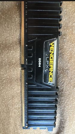 1x16gb Cosair Vengeance ddr4 2400mhz
