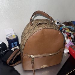 Coach Backpack Purse 