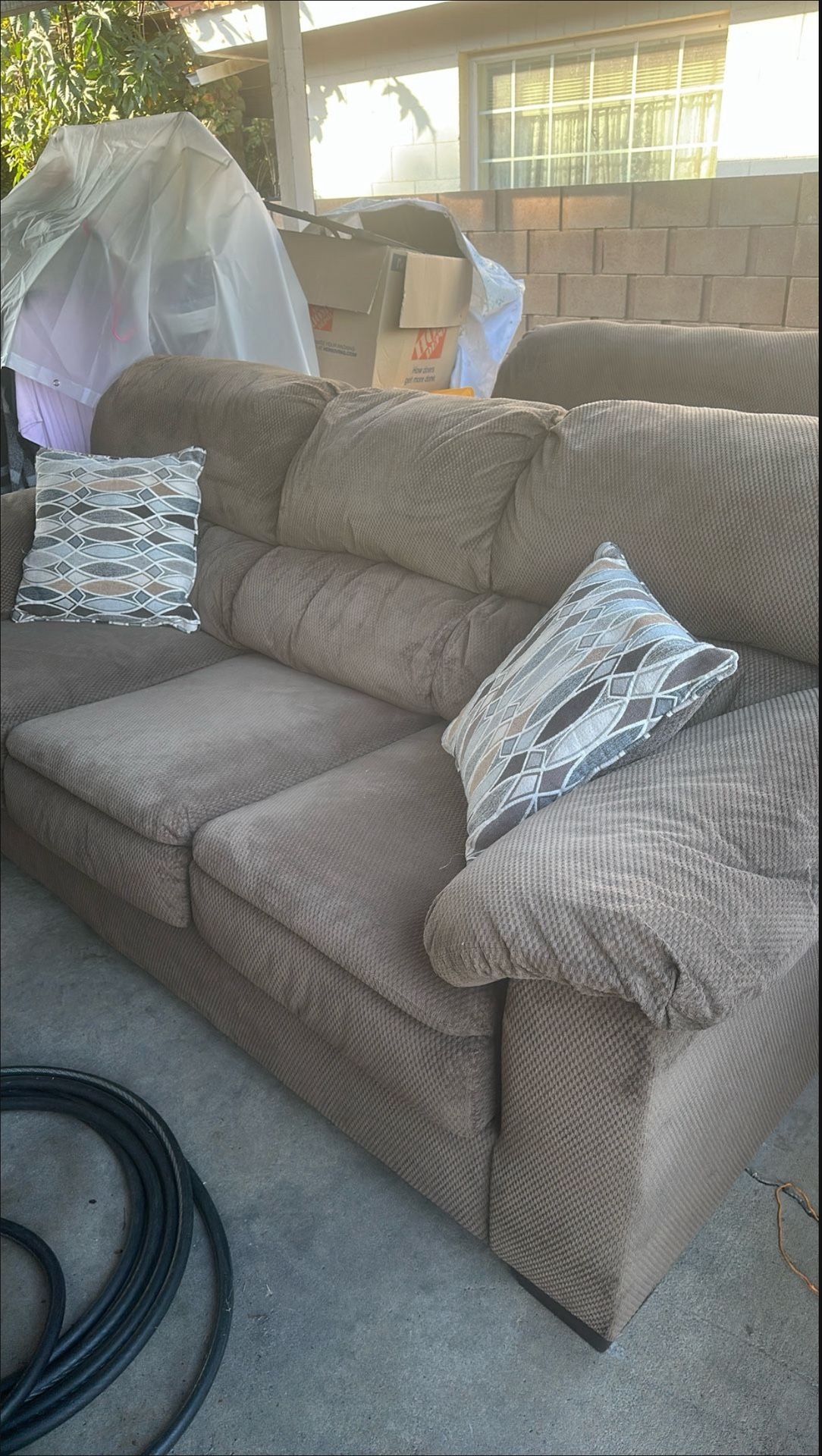 Brownish Sofa Set
