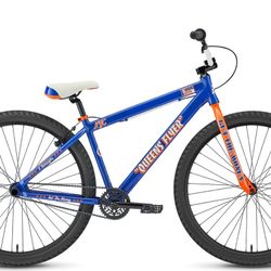 SE Bikes Queens Big Flyer 29” BMX Bike Blue/Orange Astoria