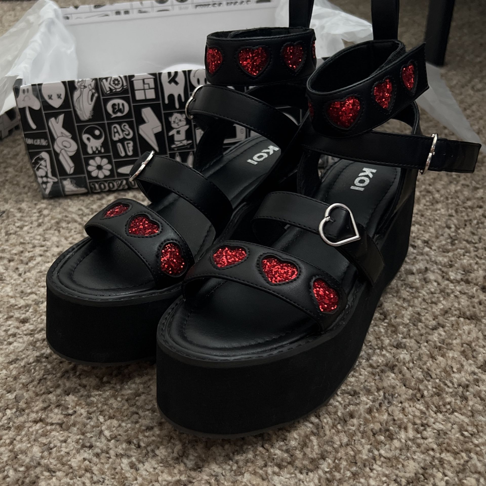 Dolls Kill Platform Sandals