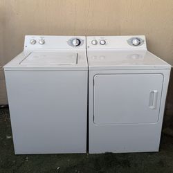 Washer And Dryer Set Ge Heavy Duty  Both Works Perfectly 