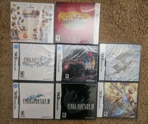 Final Fantasy DS games (all new and sealed)