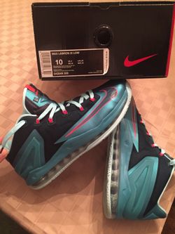 Lebron 11 low NEW size 10 men's