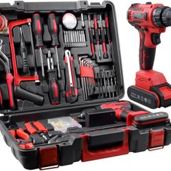 [g] Powerful Brushless Motor 21V Cordless Drill Set, 319 in-lb Torque, 0-1350RMP Variable