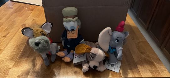 Disney mini bean plushes