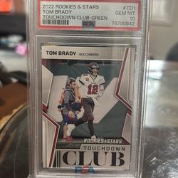 Tom Brady Slabs (low POP and all serial #D)