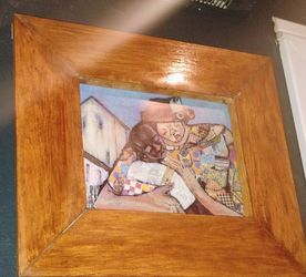 African-American framed print