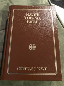 Naves Topical Bible Orville J Nave