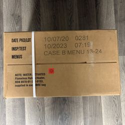 Case Of MRE’s