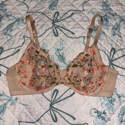 Floral Coquette Aerie Bra
