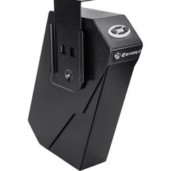 Handgun Desk Safe – DOJ Approved Digital Keypad, Tamper-Resistant Steel, Silent Access Mode, Foam Lined Interior, Left/Right Mount