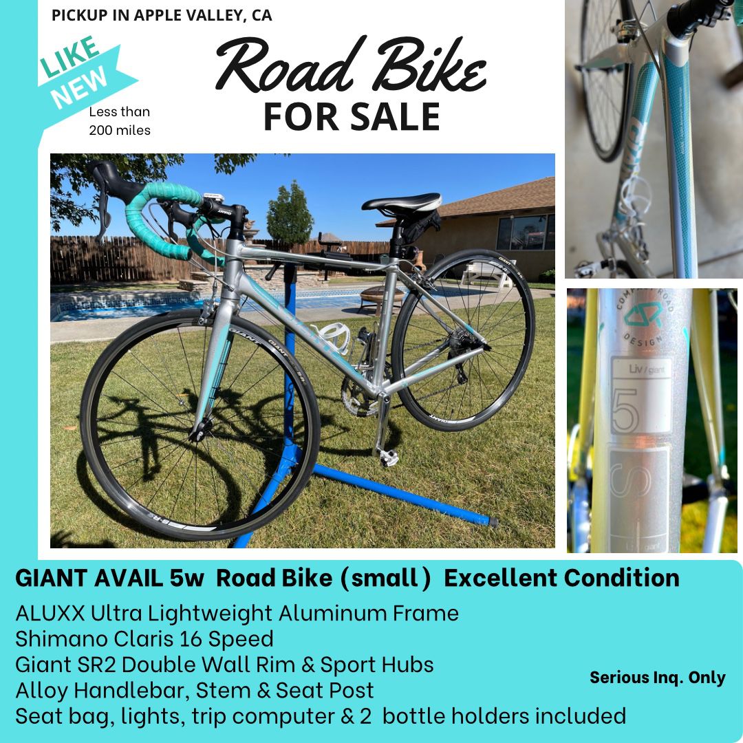 Giant  Avail Road Bike: Small
