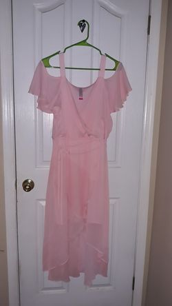 Pink Chiffon Style Dress