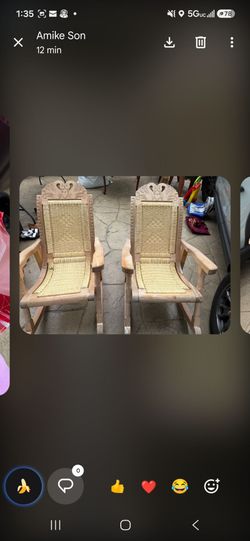 Rocking chairs