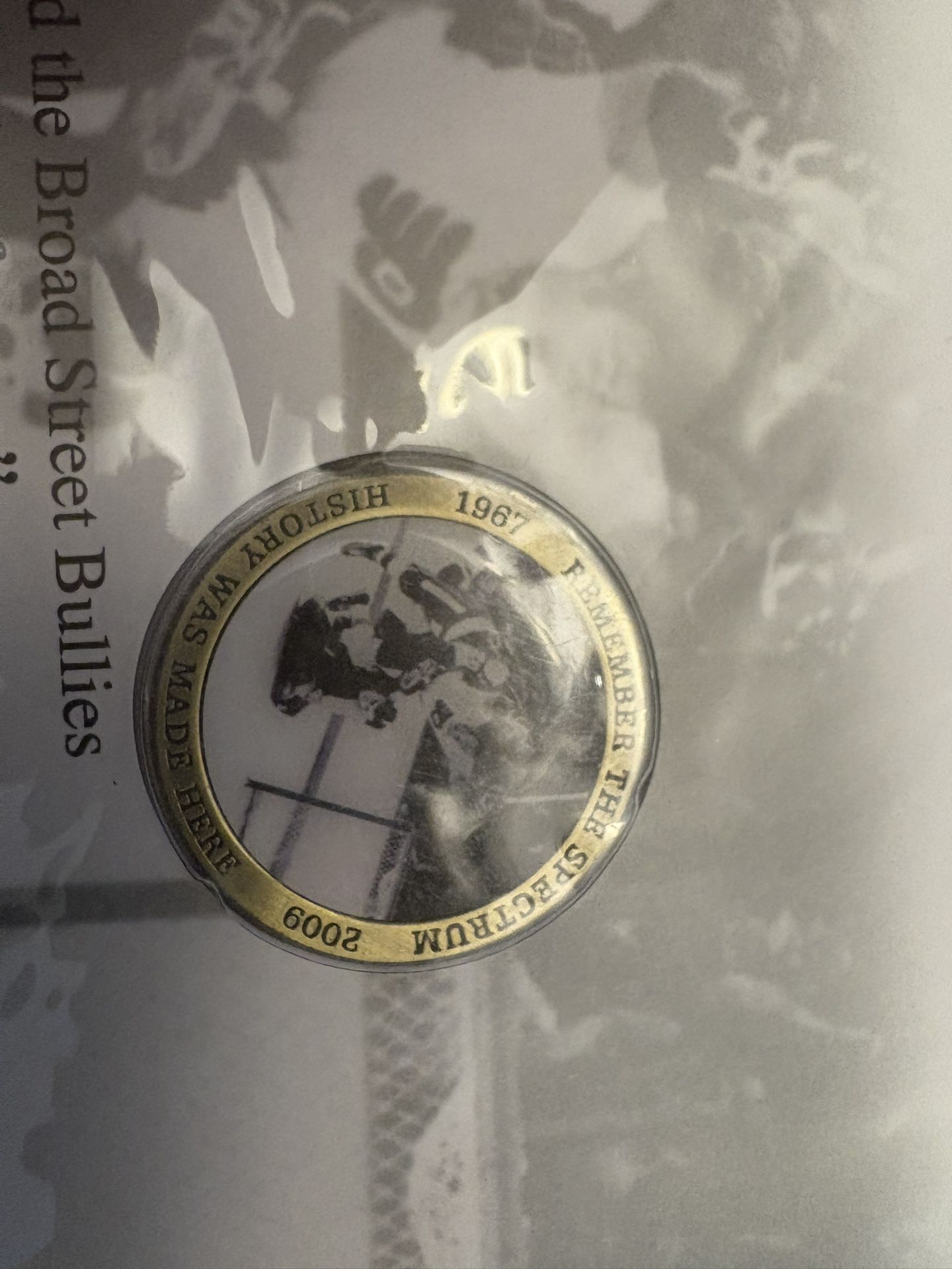 Lucky Philadelphia Flyers Collectible Coin Spectrum Stanley Cup Kate Smith