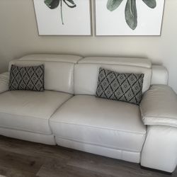 Leather Sofa -like New 