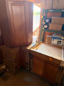 3 pcs kitchen cabinets