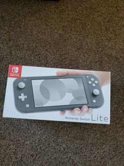 Nintendo switch lite, color limited Gray