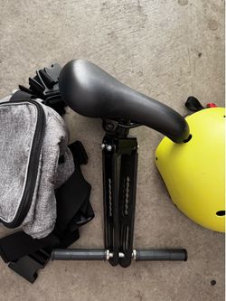 Kids Bike Seat and Handlebar with Complimentary Helmet