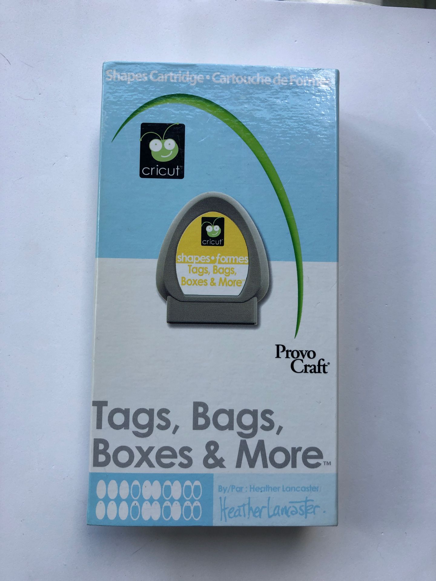 Cricut cartridge Tags, Bags, Boxes and More