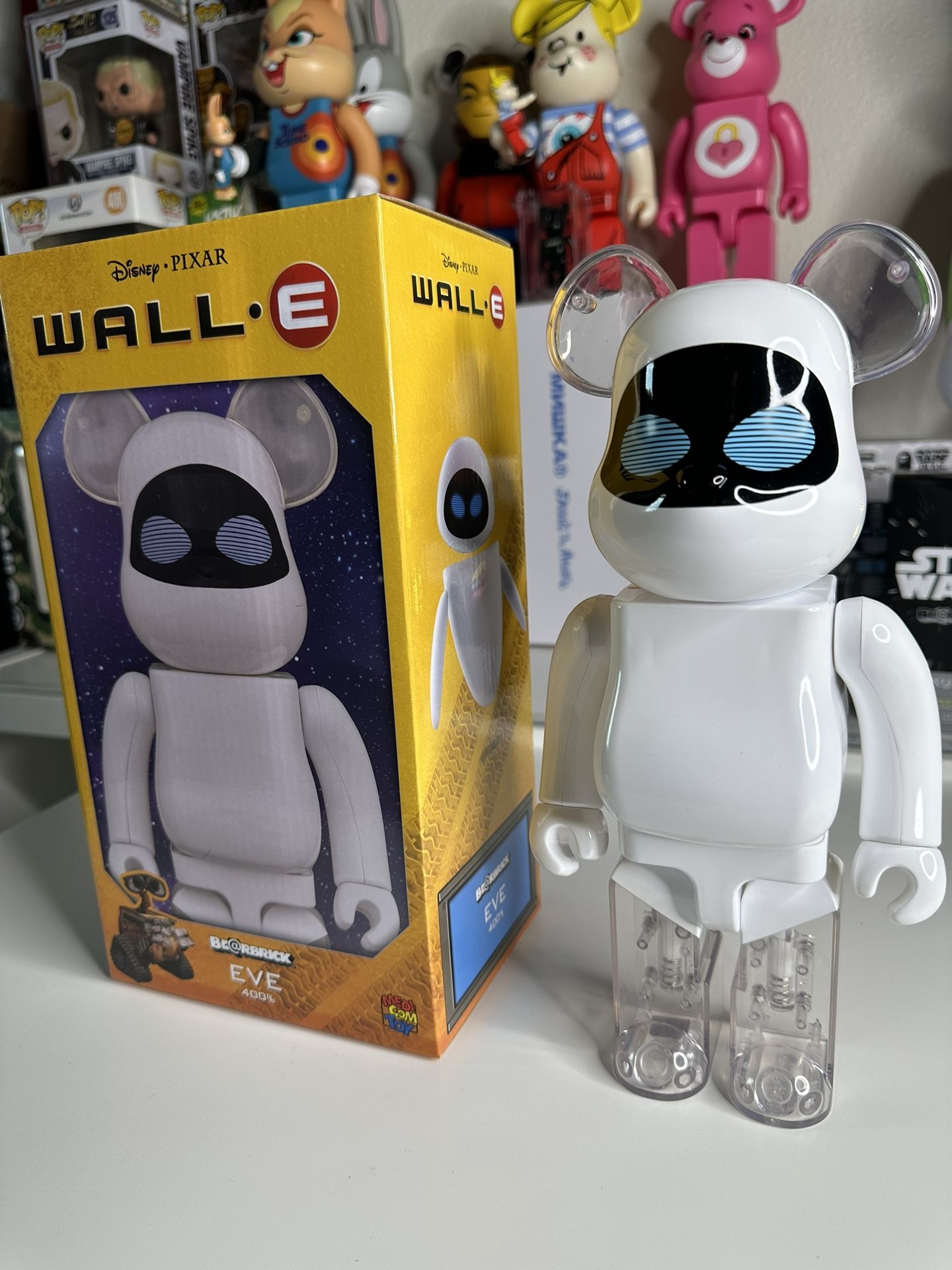 BE@RBRICK 1000% Medicom by - Toy WALL・E Pixar Disney | EVE ベア 