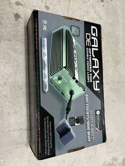 Galaxy1000W digital ballast can be dimmable from 600 to 1100 watts ,only use for 6 months 