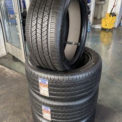 255/45/19 CONTINENTAL PRO CONTACT (4 TIRES USED)