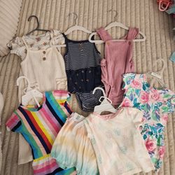 6 Set of Toddler Outfits 9 months