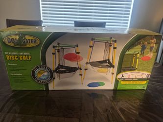 Disc golf set. Great for players of a variety of ages and skills set. Golf anywhere disc golf set with 4 discs #discgolf #outdoor The description on t